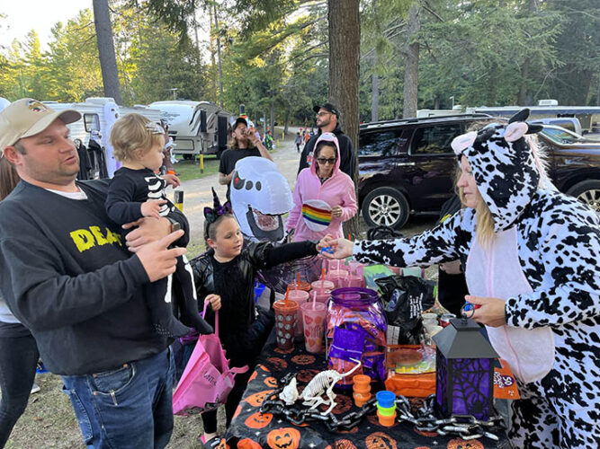 Trickortreating at Sunken Lake Park campground News, Sports, Jobs The Alpena News